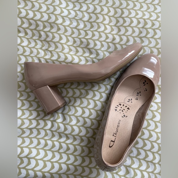 CL by Laundry nude block heel, women’s size 7.5 - Picture 3 of 4